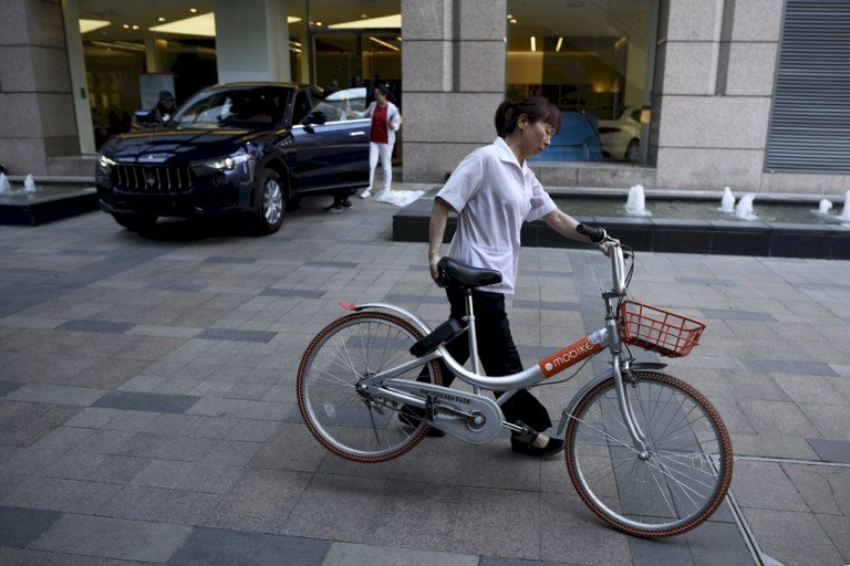 LINE跨足共享單車 結盟Mobike Japan