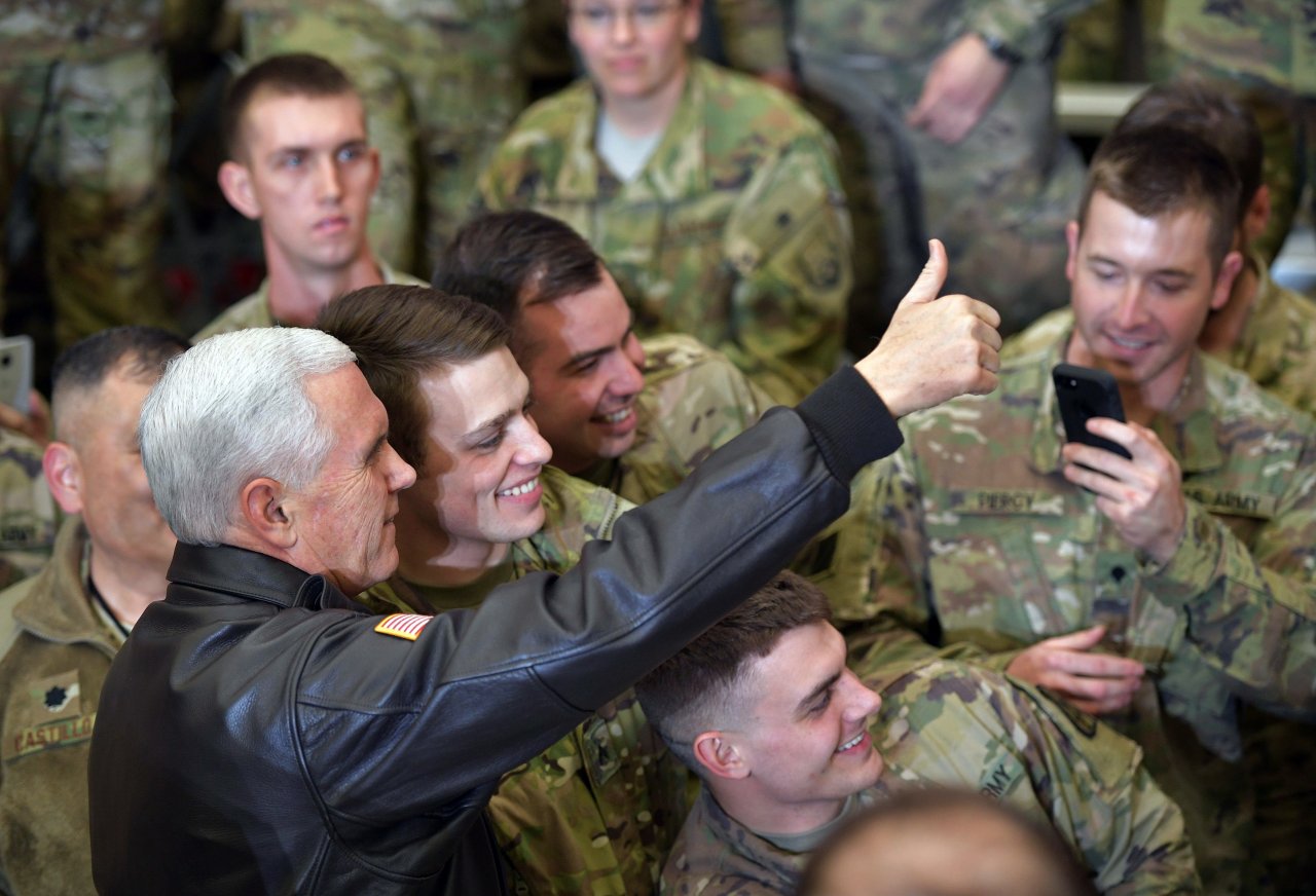 耶誕節前 美副總統突訪阿富汗
