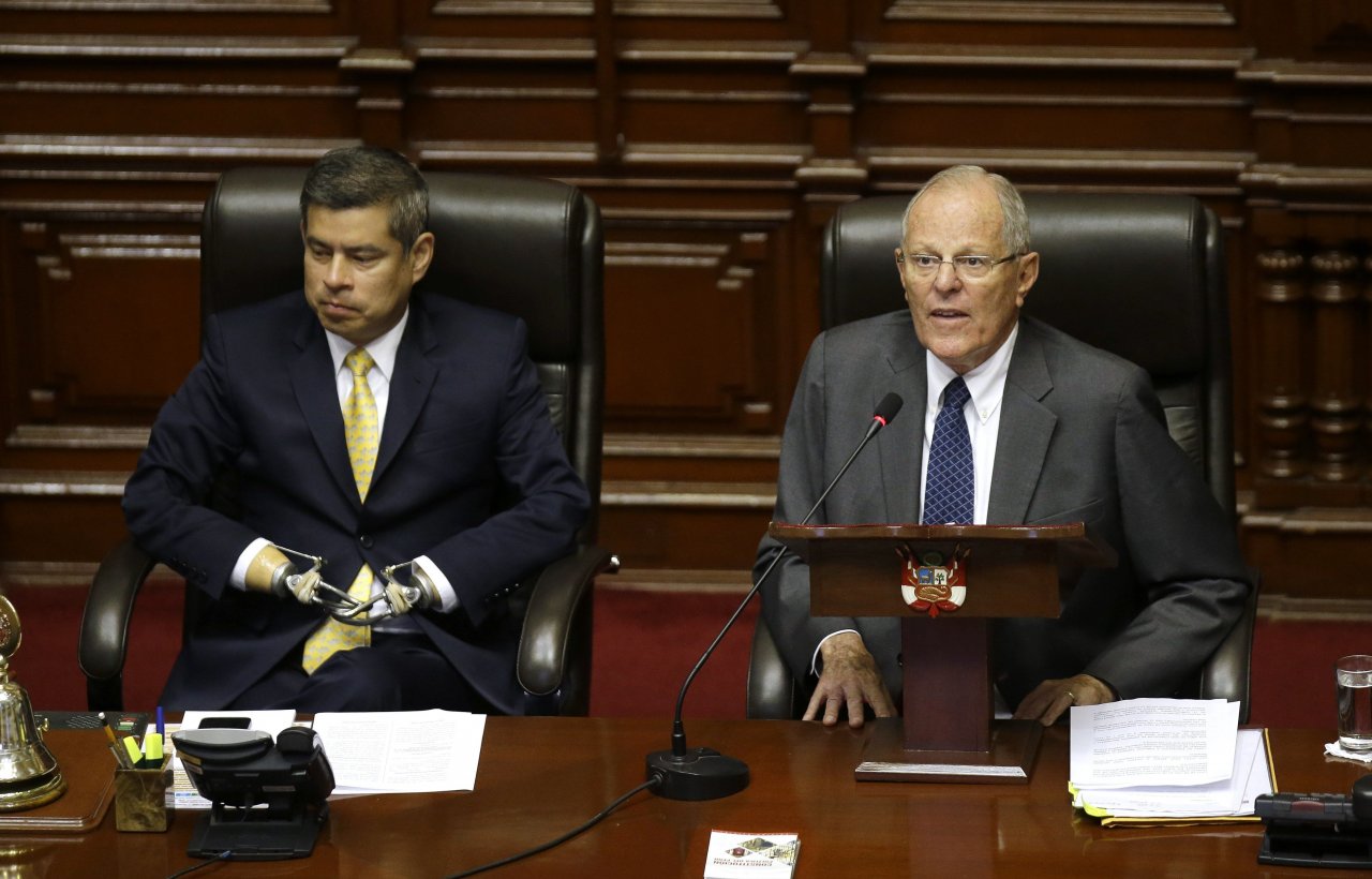 秘魯總統驚險逃過國會彈劾