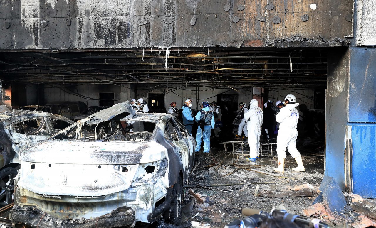 南韓大火29死29傷 當局展開聯合調查