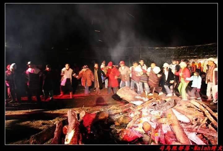 司馬限部落辦烤火祭跨年活動 為重建發聲