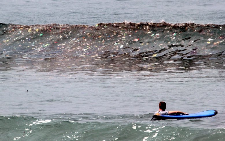 渡假勝地失色 峇里島海岸陷垃圾危機