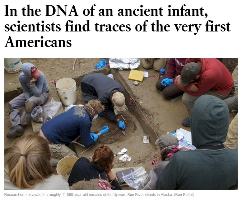 美洲原住民祖先從何來 古嬰遺骸解謎