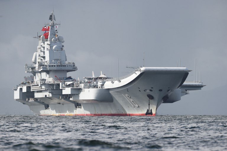 中國南海軍演 遼寧號航艦參與