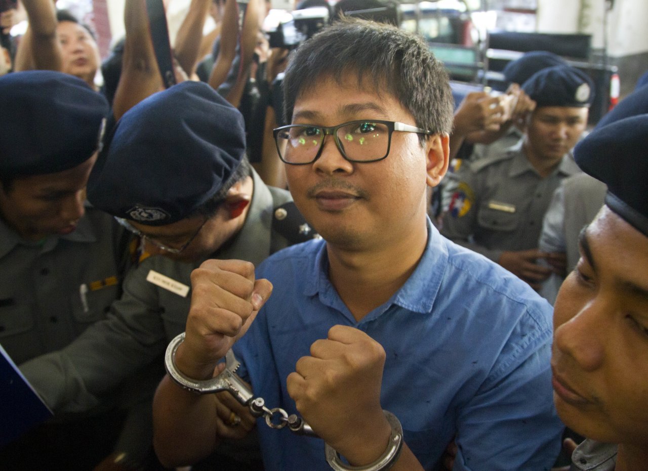 緬甸以違反政府機密法 起訴2路透記者