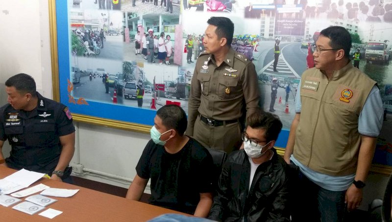 2名台灣青年擔任車手 泰國提款被捕