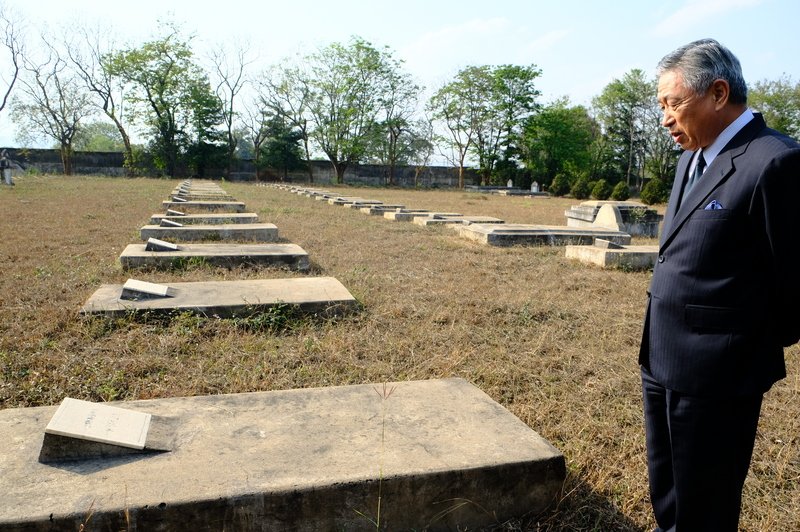 國軍公墓在印度 中國外交官打主意