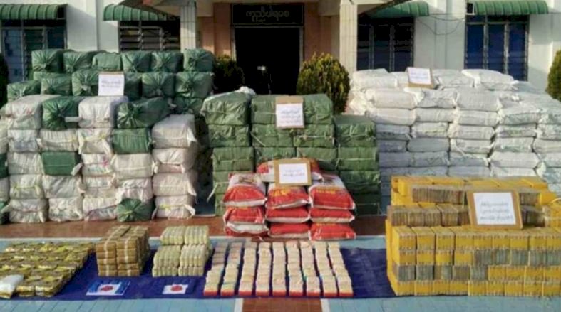 緬甸查獲史上最大宗毒品 近16億台幣