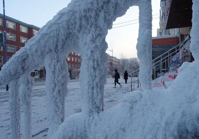 內蒙古最低溫 跌破零下50度
