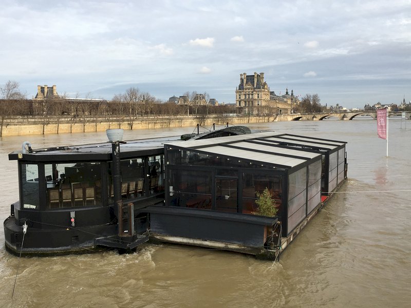 塞納河又氾濫 研究：歐洲未來洪患更多