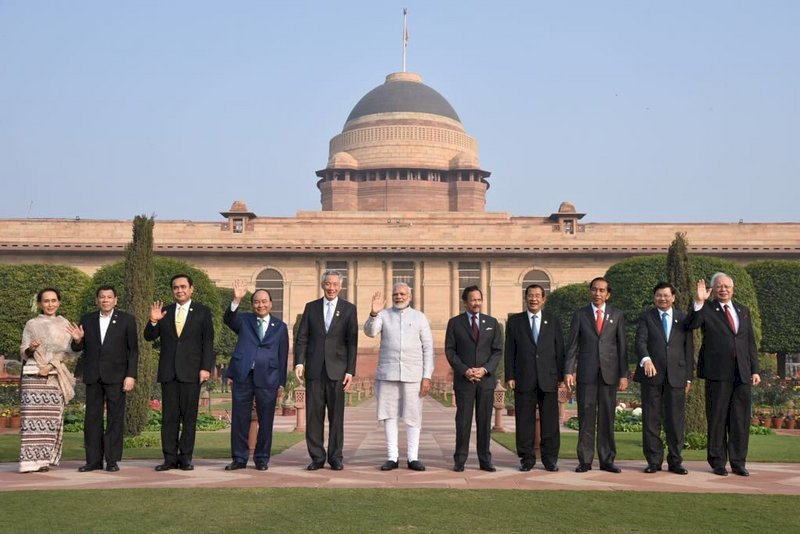 印度與東協領袖峰會宣言：強化海上合作