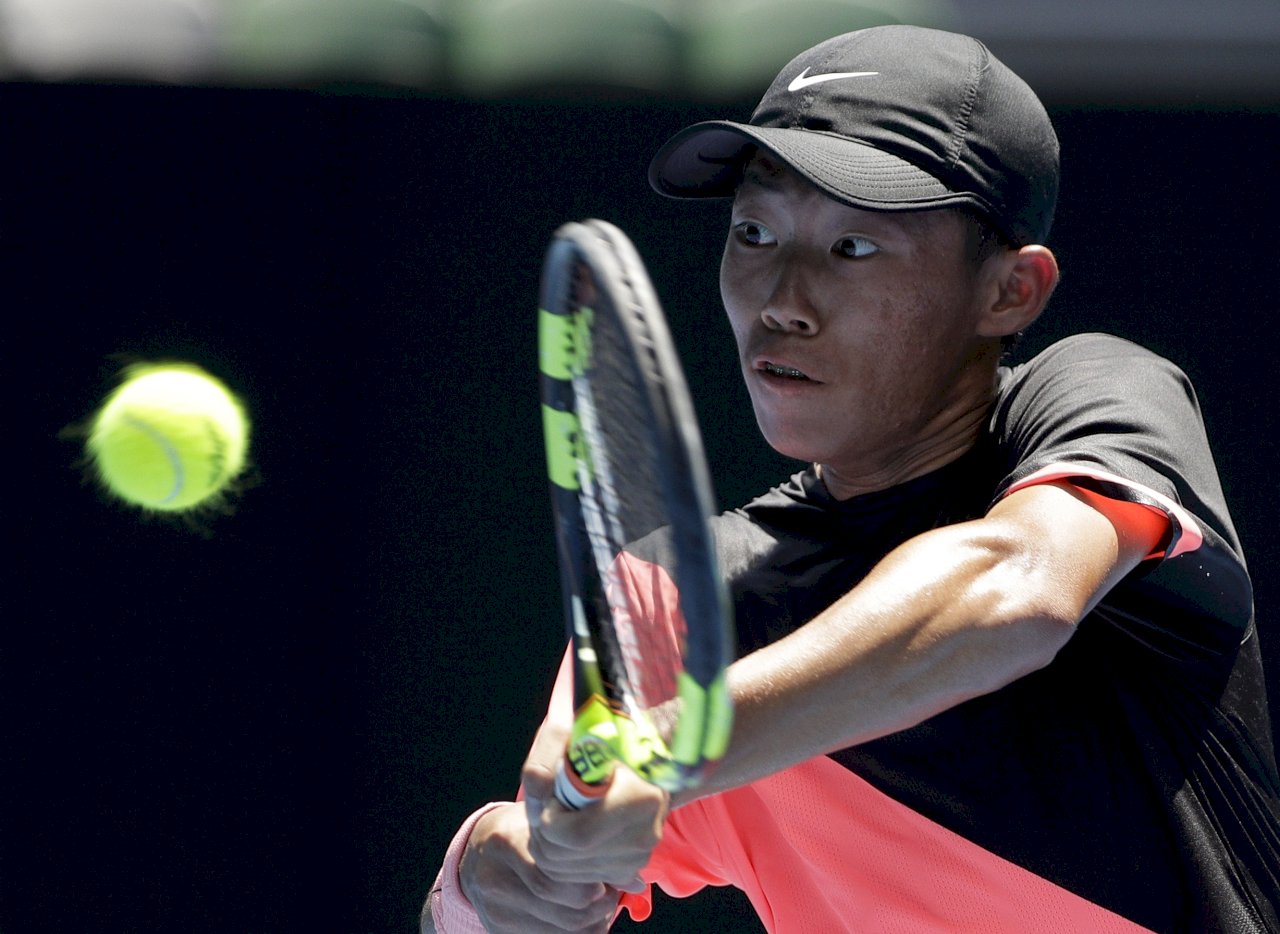 曾俊欣直落二 晉級溫網青少年組男單決賽