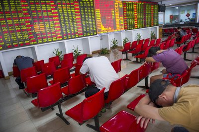 美股重感冒 中國股市打噴嚏大跌