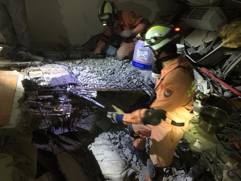 花蓮地震 雲翠大樓擠壓嚴重救難時間延長