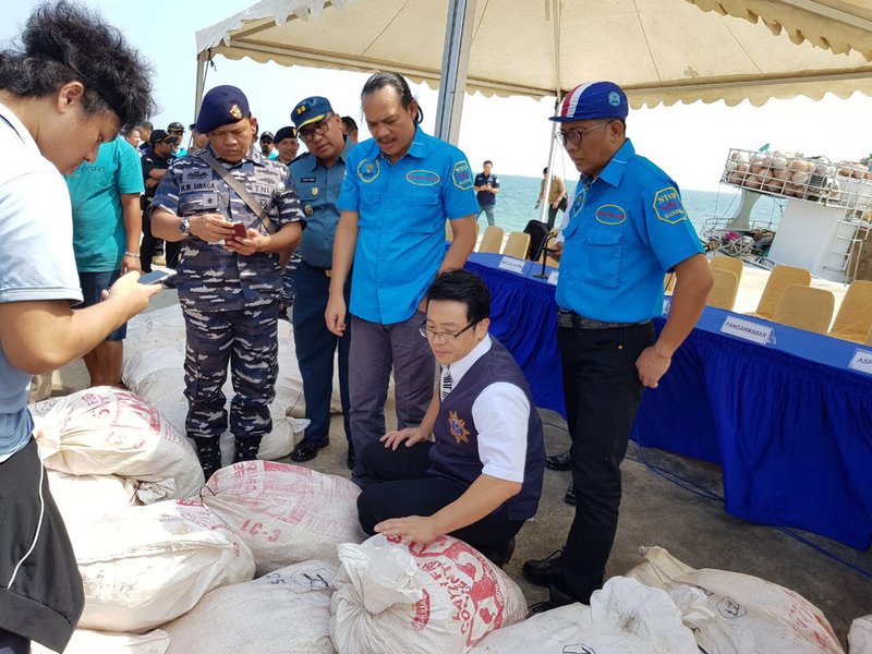 台印尼警聯手 破獲1公噸安毒逮4台嫌