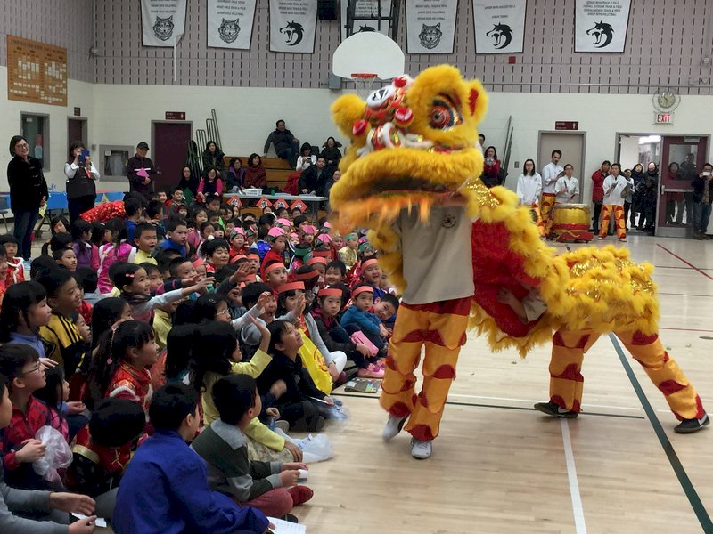 多倫多中文學校園遊會 年節闖關慶新春