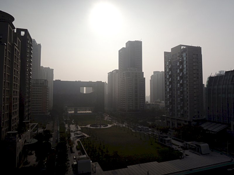 北京1月空氣品質 意外升至全中國第九