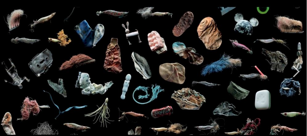 化腐朽為神奇 海洋垃圾變身藝術品