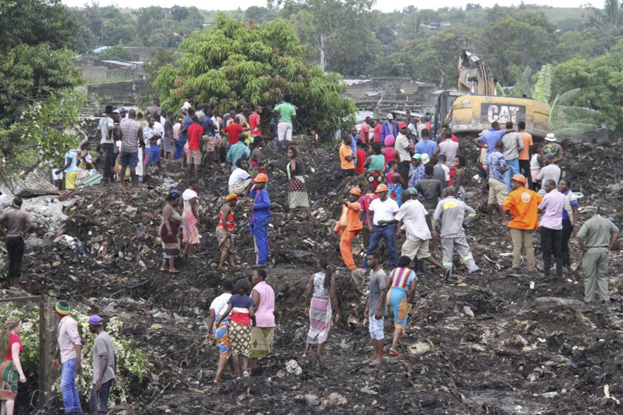 莫三比克首都垃圾山倒塌 至少17死