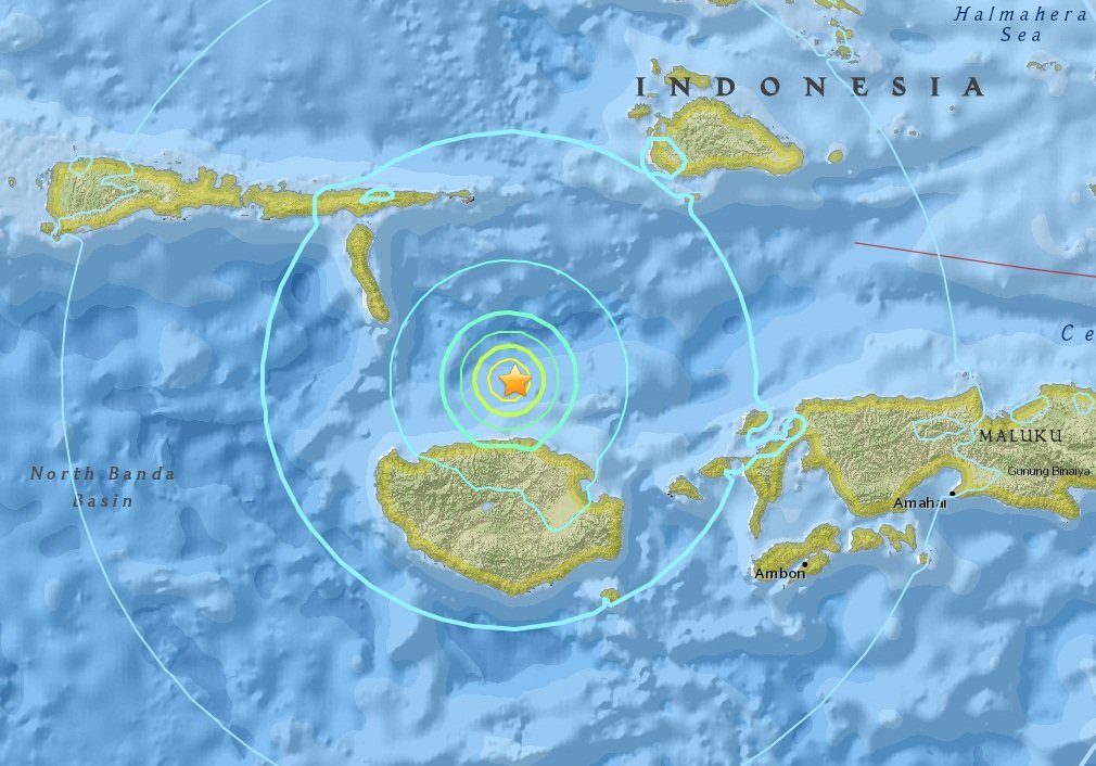 USGS：印尼遭規模6.3強震襲擊