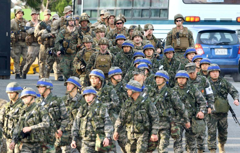 南韓美國聯合軍演8日登場 因疫情規模縮小
