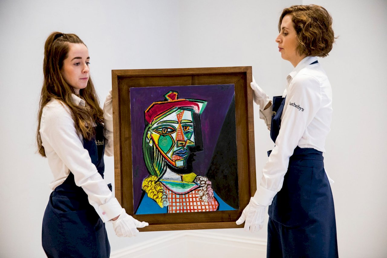 畢卡索畫作20億落槌 創歐洲畫作拍賣紀錄