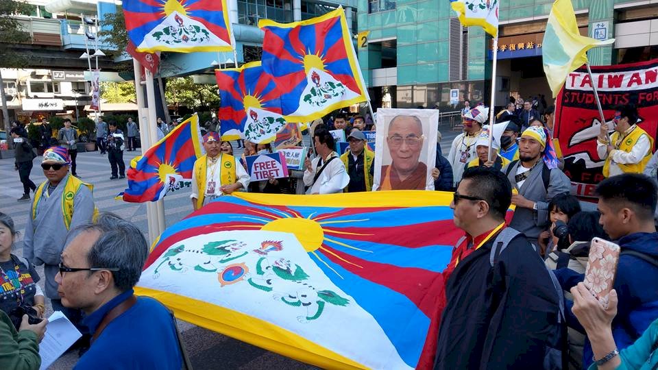 西藏抗暴59週年遊行 籲讓達賴「回家」