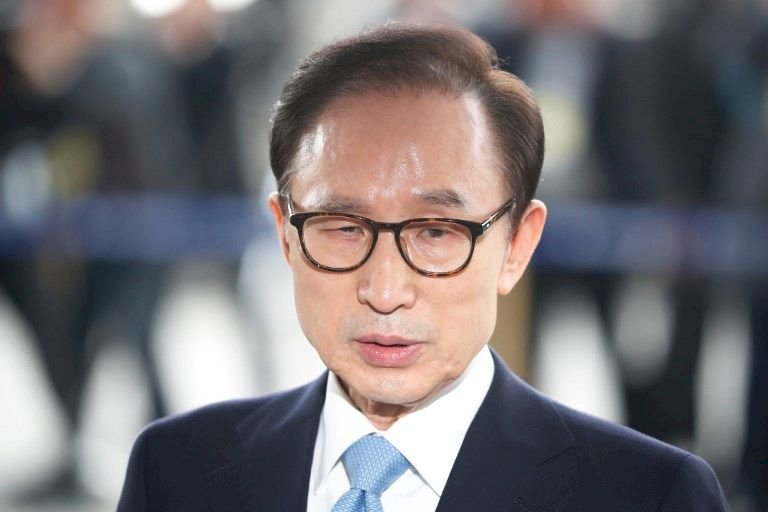 南韓前總統李明博受賄案二審 檢方求刑23年