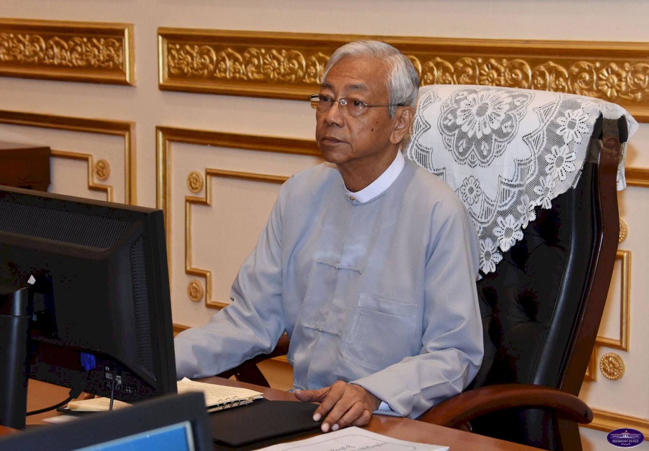 在位2年 緬甸總統宣佈辭職