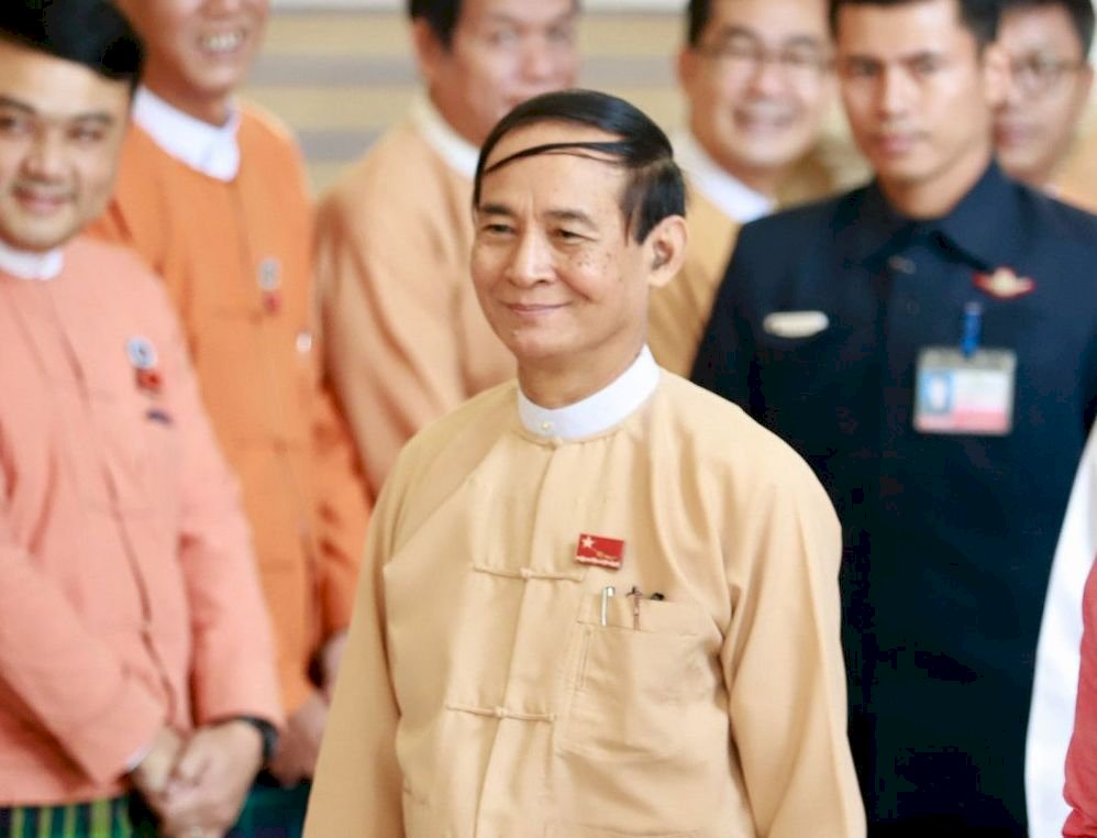 翁山蘇姬盟友溫敏 當選緬甸總統
