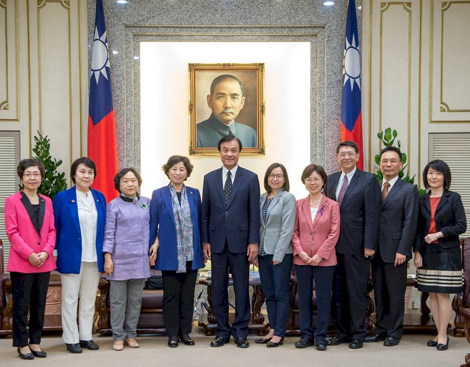 韓國議員訪蘇嘉全 學習台灣女性參政經驗