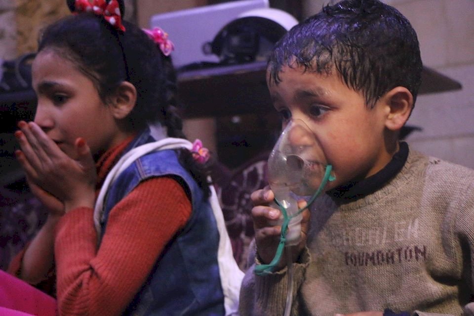 敘利亞傳毒氣攻擊 至少70人喪命