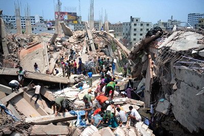 孟加拉成衣廠倒塌5週年 抗議者要求正義