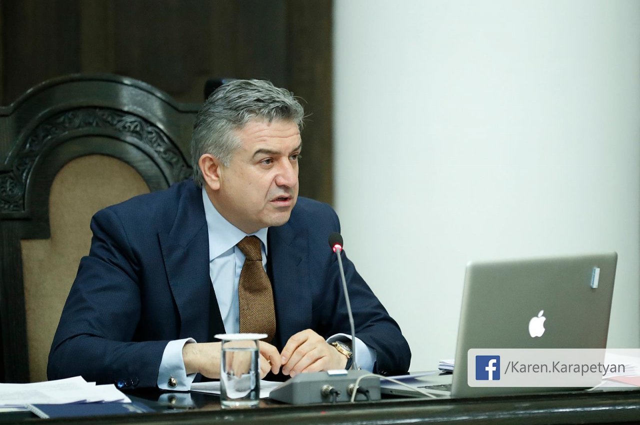 亞美尼亞代理總理拒絕與反對派會談