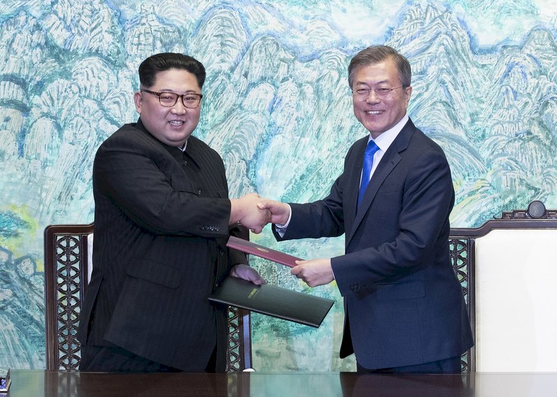 韓媒：南北韓峰會為完全非核化邁出第一步