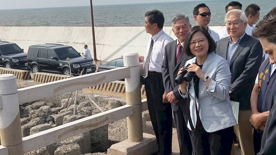 總統：台灣離岸風電發展 進入新階段