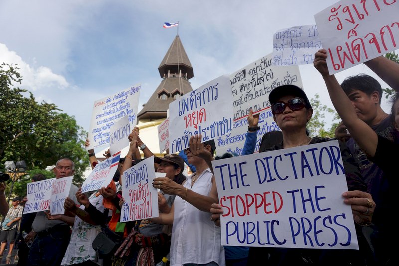 反對黨批延後大選 泰軍政府提告
