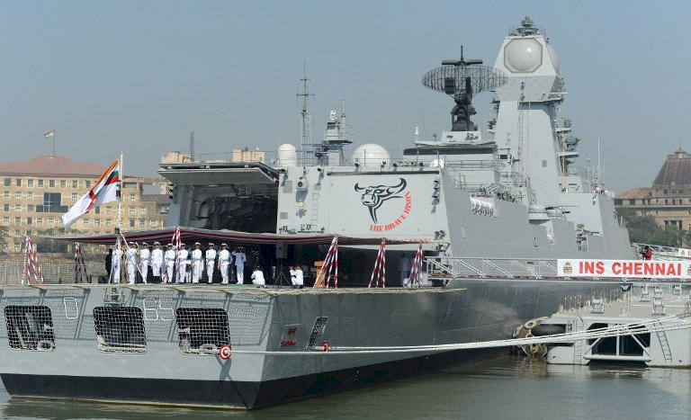 中國威脅無所不在 印度海軍審視軍備