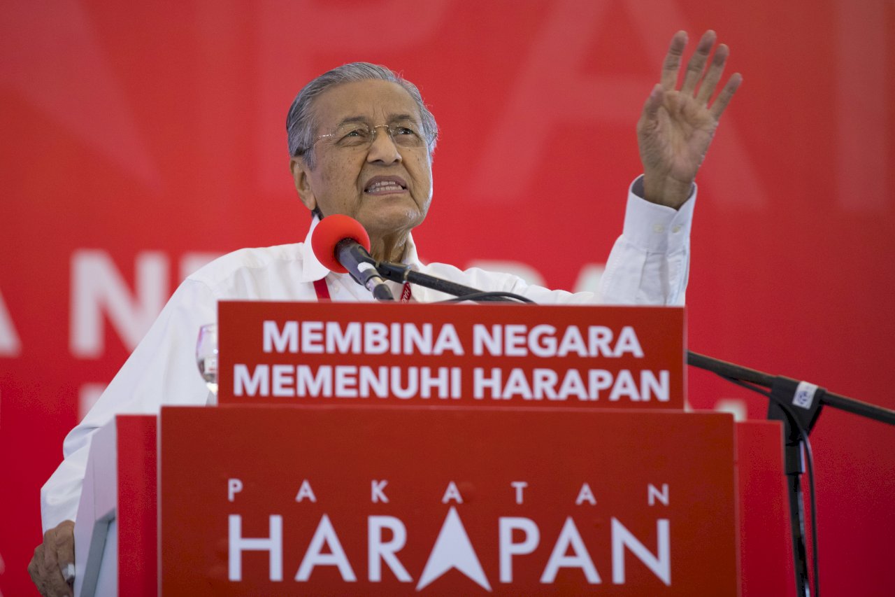 馬哈地：馬來西亞央行總裁請辭