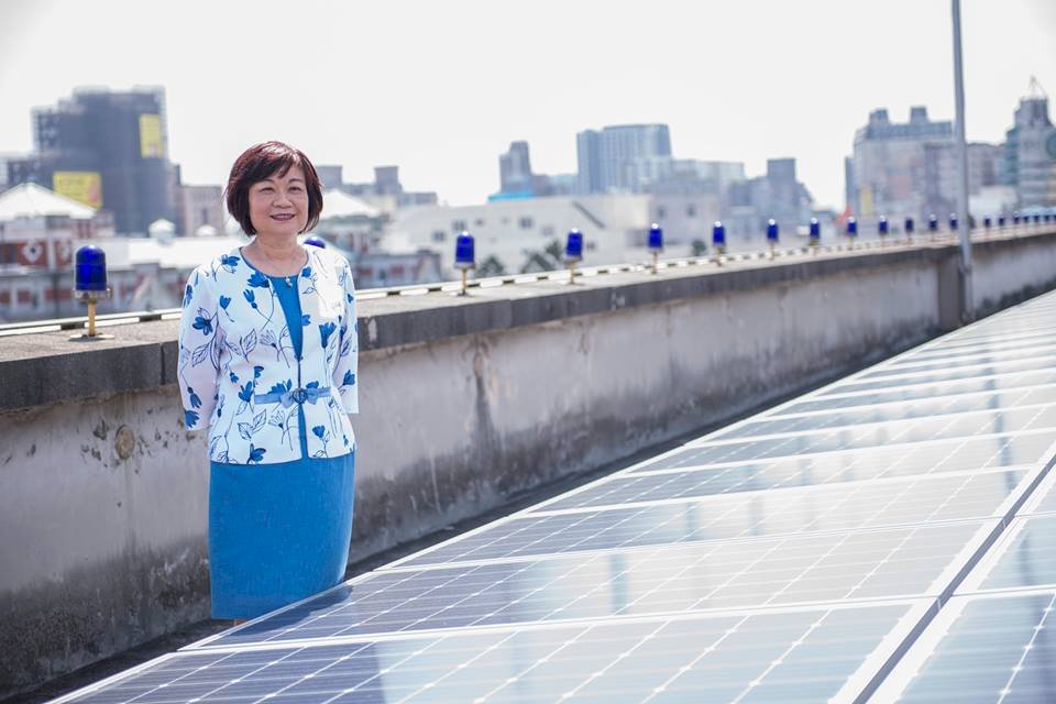 挺綠電！國發會屋頂太陽能併聯發電