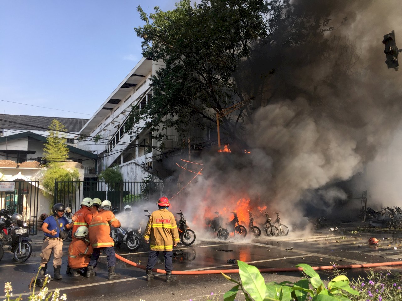 印尼警局前爆炸攻擊 IS宣稱犯案