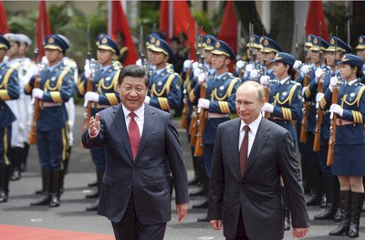 俄遭全球疏遠 只有中國愈走愈近