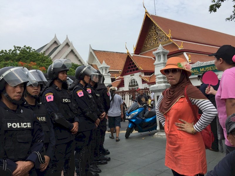 泰國反軍政府人士集會 盼11月舉行大選