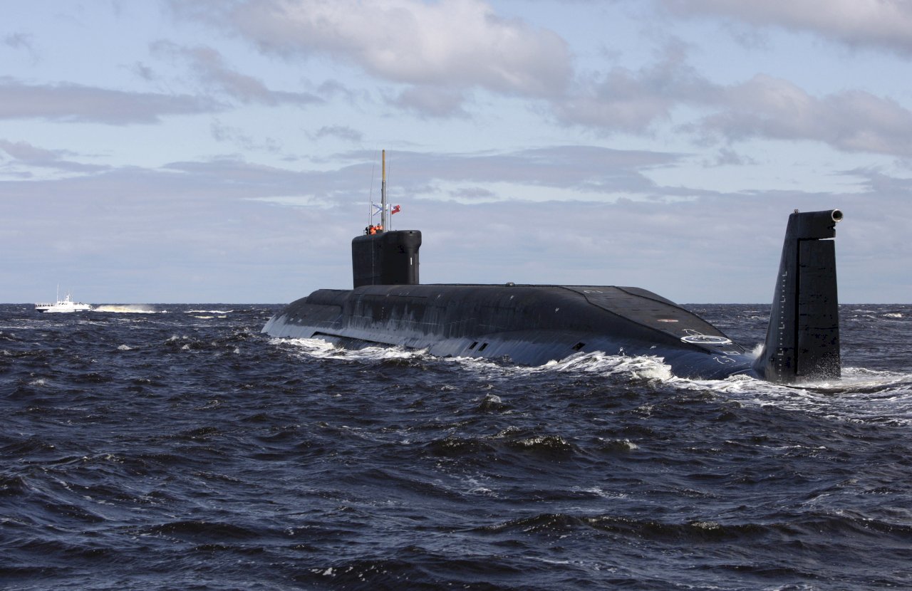 俄核子潛艦成功試射4枚洲際彈道飛彈