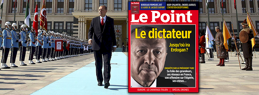 控艾爾段獨裁遭恐嚇 馬克宏力挺法國週刊