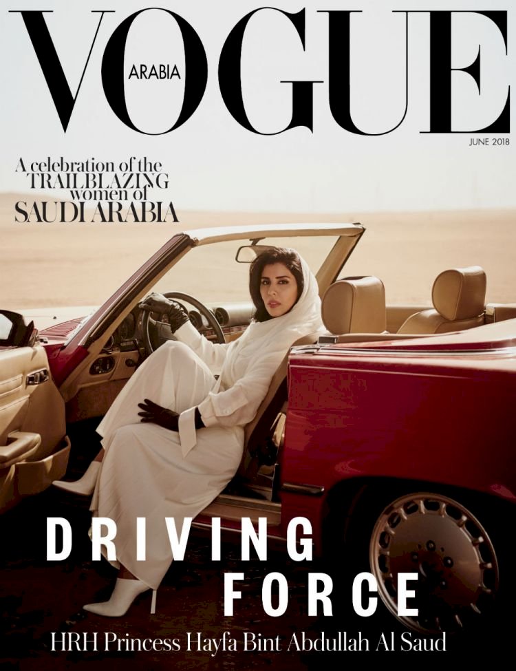 沙國公主登Vogue封面 慶祝女性開車解禁