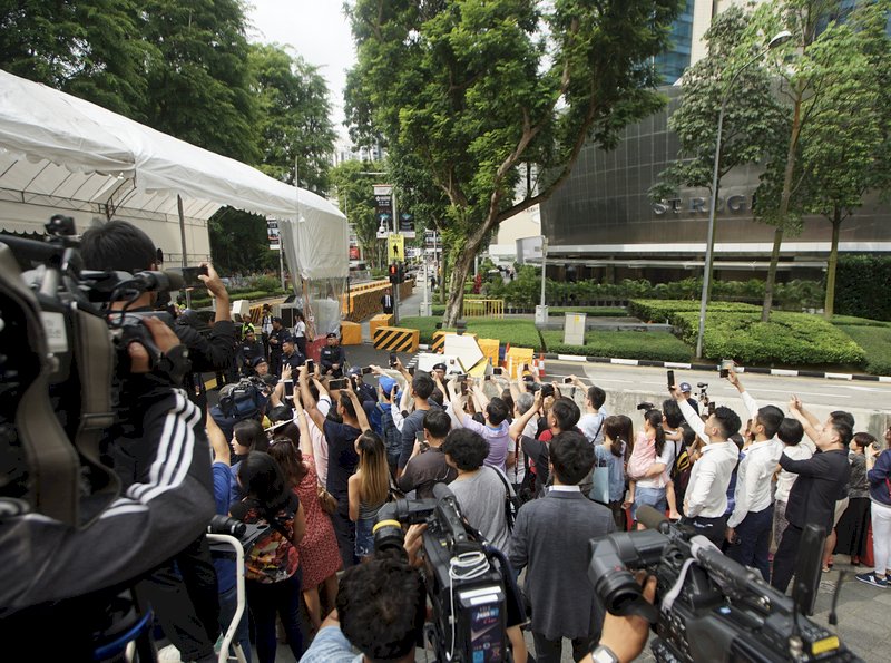 川金會前安全戒備嚴密 兩南韓記者遭遣返