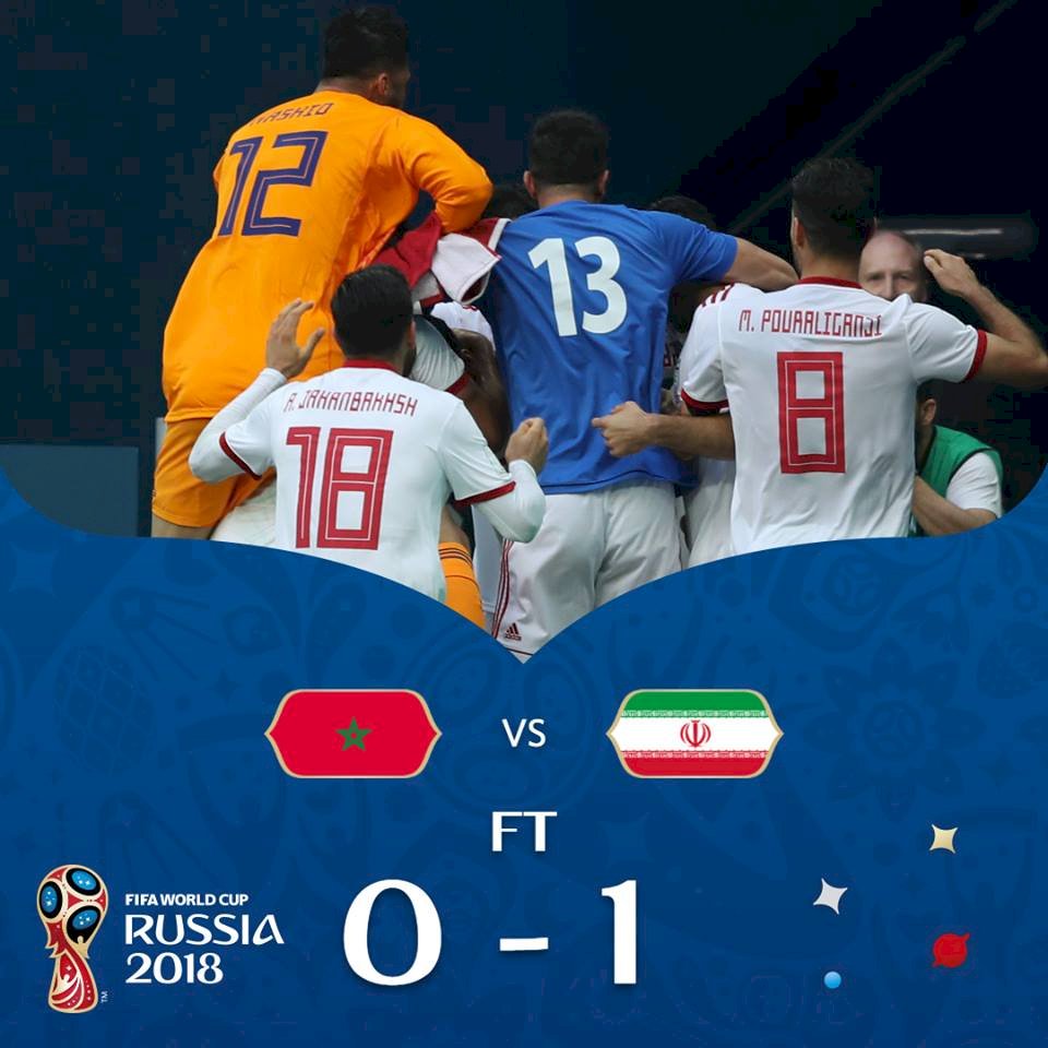 世界盃/傷停補時烏龍球 摩洛哥飲恨不敵伊朗