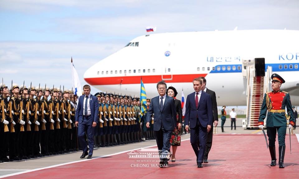 南韓總統抵達莫斯科 將會晤蒲亭