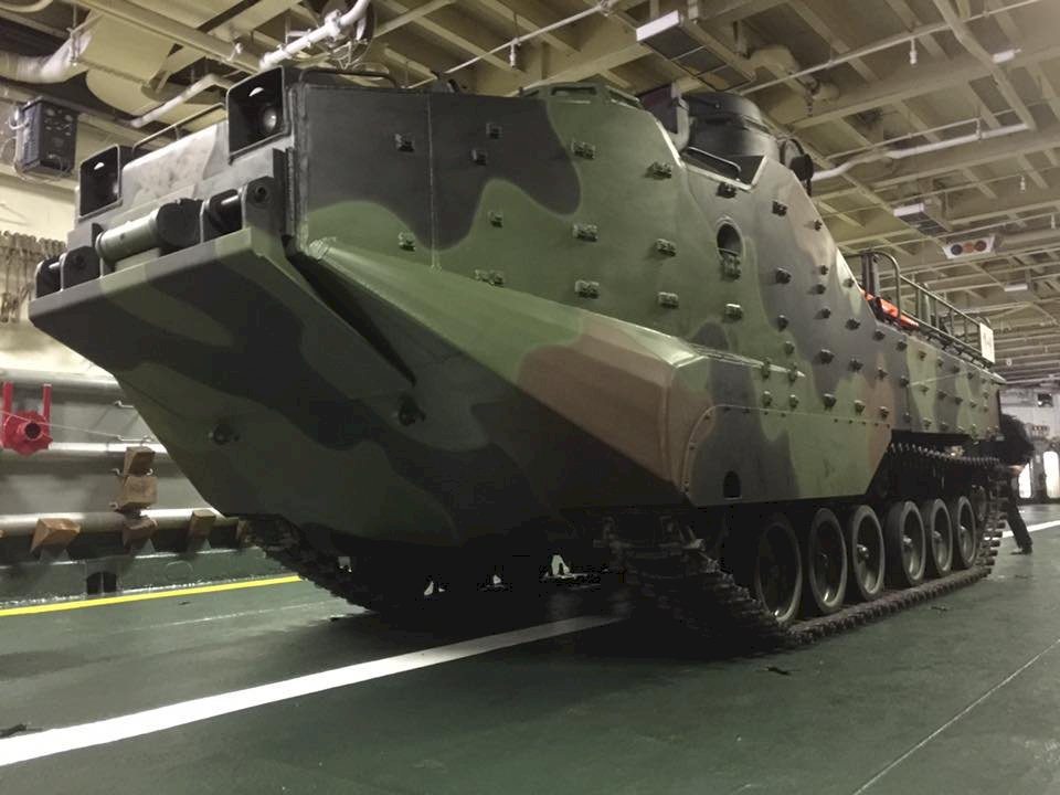 國防戰力強化 美售台36輛兩棲突擊車
